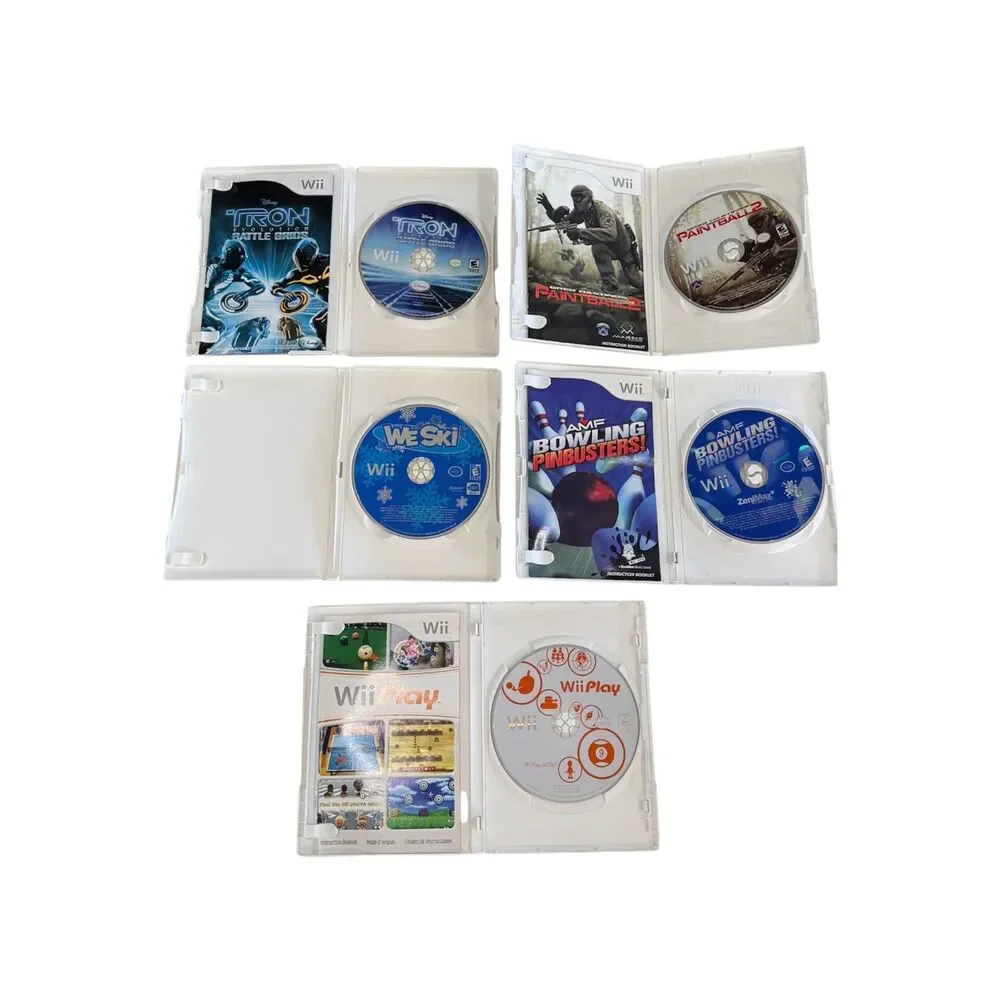 Wii Nintendo Bundle of 5 Games
